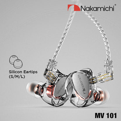 Nakamichi MV101 Dynamic Driver In Ear Monitor