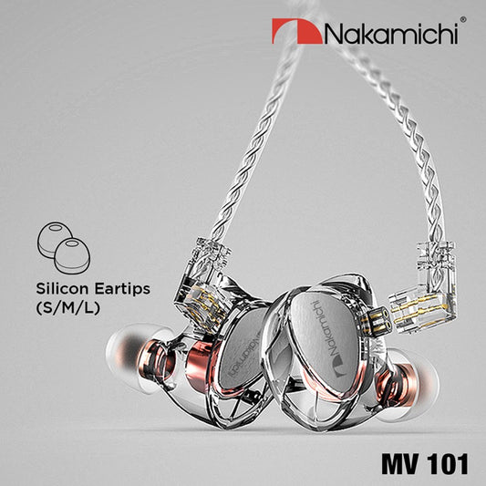 Nakamichi MV101 Dynamic Driver In Ear Monitor