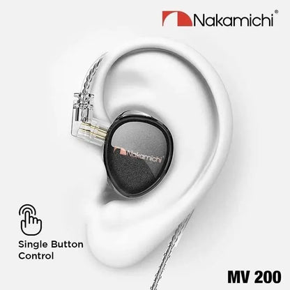 Nakamichi MV200 混合雙驅動入耳式監聽耳機