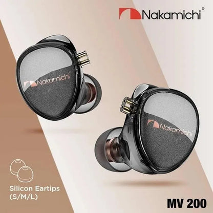 Nakamichi MV200 混合雙驅動入耳式監聽耳機